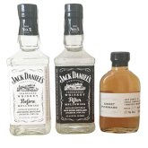 Aukce Jack Daniel's Before & After Mellowing Whiskey (80 Proof) 2×0,375l 40% + Jack Daniel's Single Barrel 0,1l