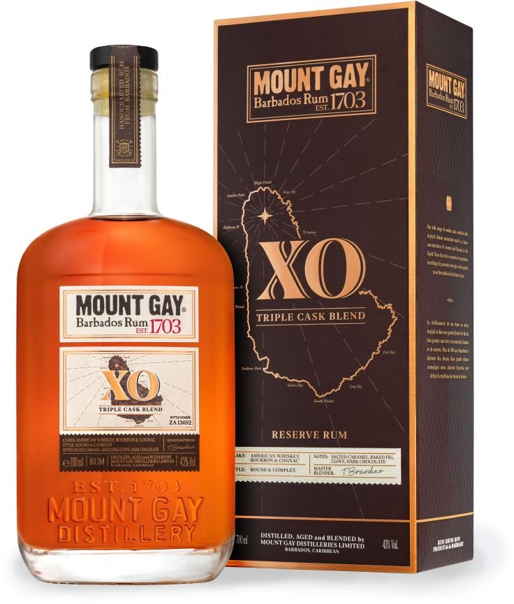 Mount Gay extra old 0,7l 43%