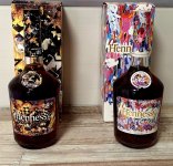 Aukce Hennessy Very Special Cognac by JonOne & Very Special Cognac by Vhils 2×0,7l 40% L.E.