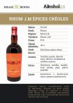 Rhum J.M Épices Créoles Agricole 0,04l 46%