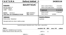 Aukce Výroční slivovica Žufánek 2001 0,75l 50% - 225/400