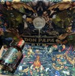 Aukce Don Papa Masskara & Baroko 2×0,7l 40% L.E. + taška a šátek