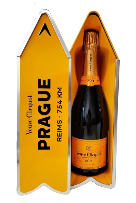 Veuve Clicquot Brut Yellow Label Fridge 0,75l 12% Giftbox