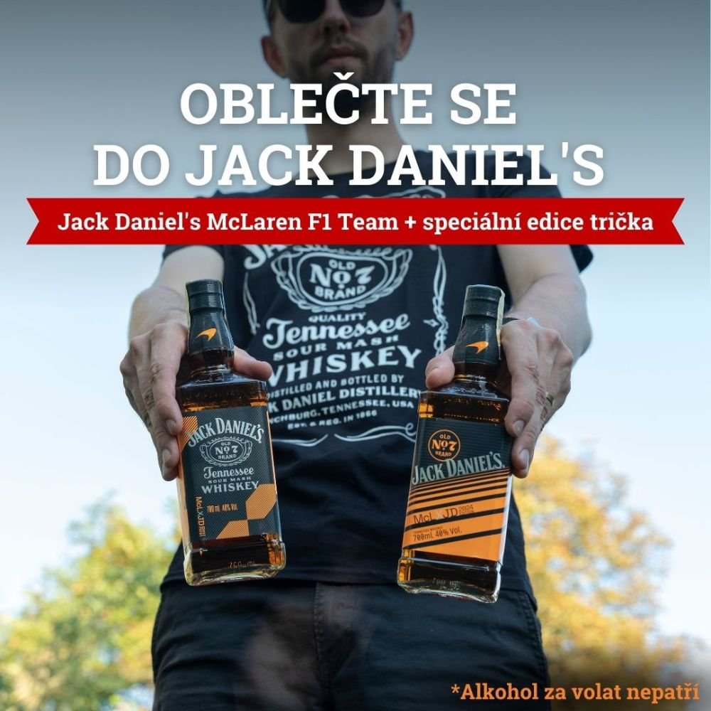 Jack Daniel's McLaren + tričko