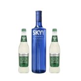 Párty set Skyy vodka 0,7l 40% + 2x Fever Tree Ginger Beer 0,5l