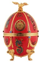 Vodka Imperial Collection Faberge Red Dragons & Birds 0,7l 40%