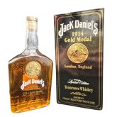 Aukce Jack Daniel's 1914 Gold Medal 0,75l 45% s podpisem Jimmyho Bedforda