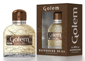 Golem Slivovice 15y 0,5l 50%