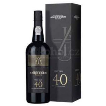 Andersen Porto Tawny 40y 0,75l 20% GB