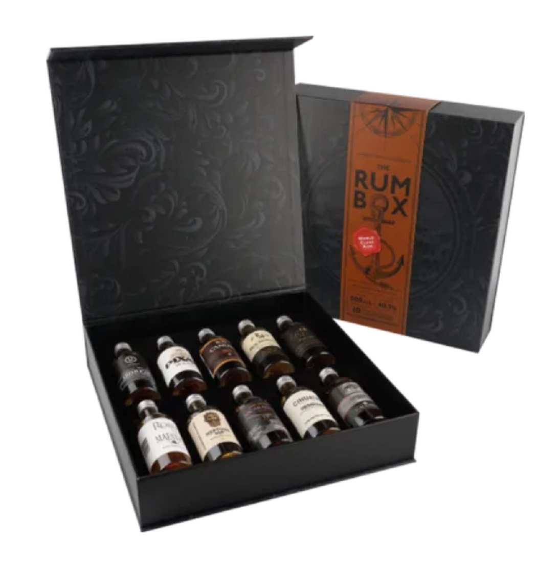 Rum Box GB 40,9% Red 10×0,05l Edition