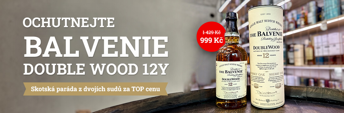 Balvenie double wood 12y levně